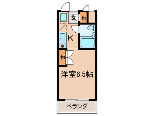 グランメール園田の物件間取画像